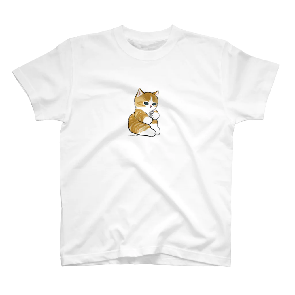 ボードゲームショップあそびばの長考する猫 Regular Fit T-Shirt