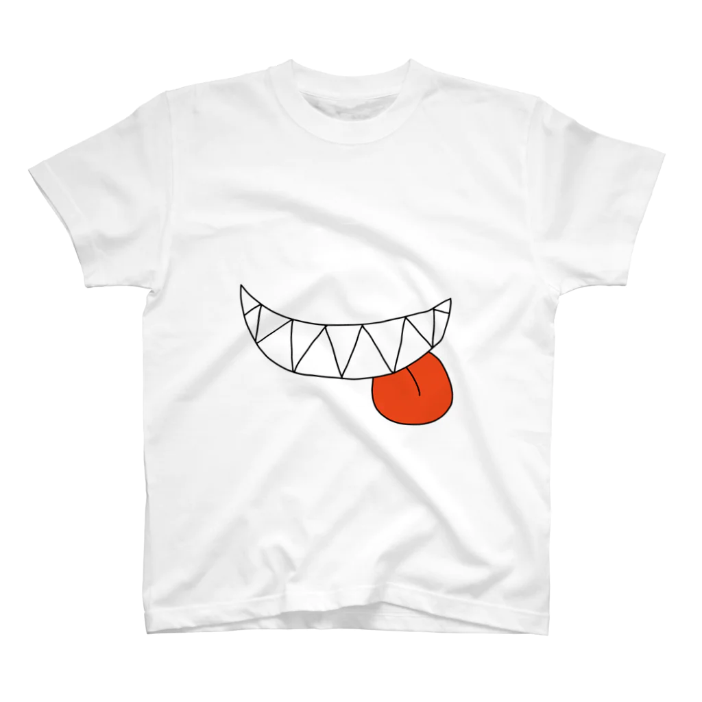 黒羽ジルのショップのjagged smile  スタンダードTシャツ