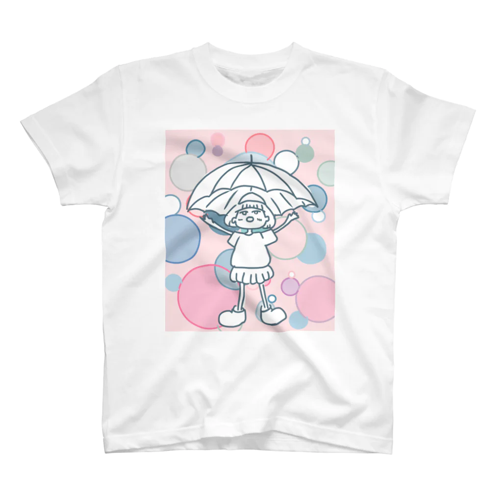 こんぺいとうの濡れない(カラー) スタンダードTシャツ