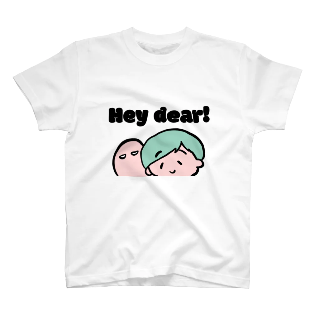 みなみ🇨🇦レストランで働く先生のHey dear!シリーズ スタンダードTシャツ