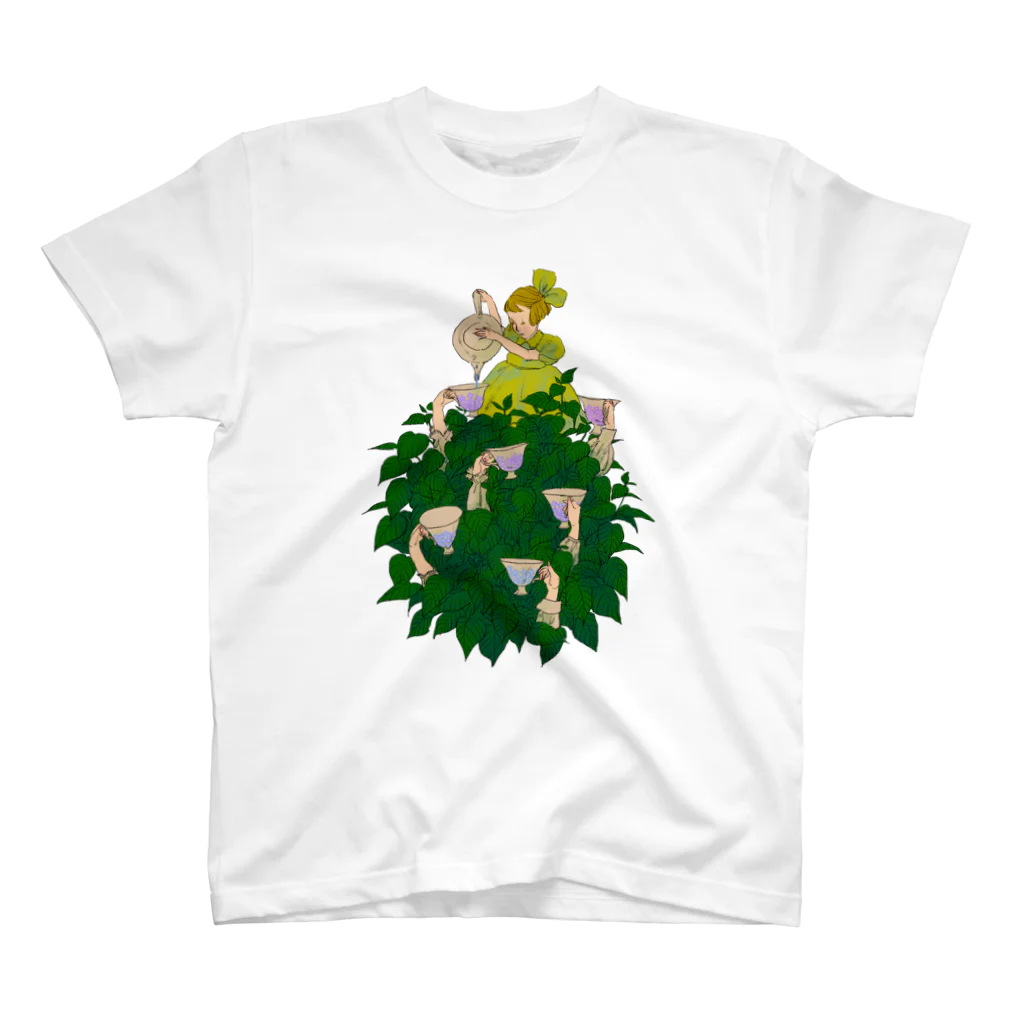 くらはしれいの紫陽花 Regular Fit T-Shirt