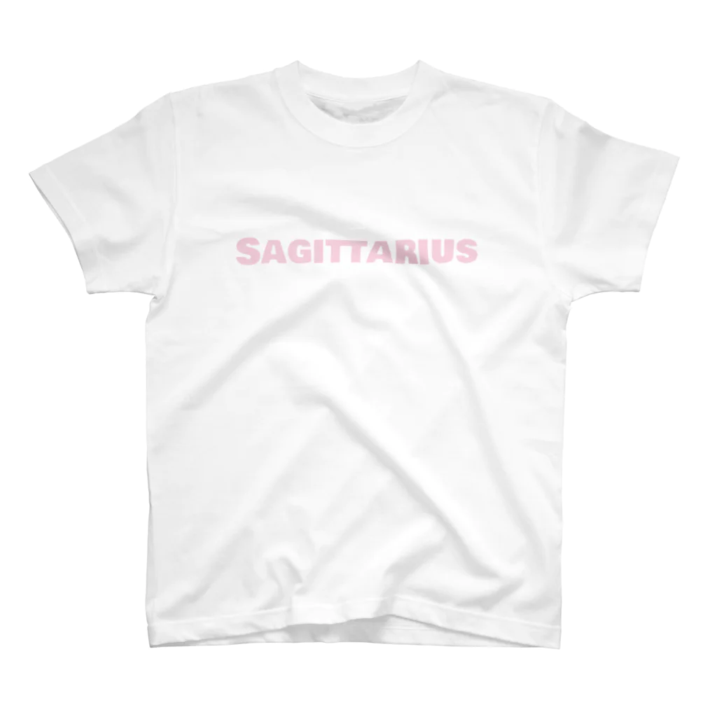 ace of starseedsのSagittarius 射手座💘ピンク スタンダードTシャツ