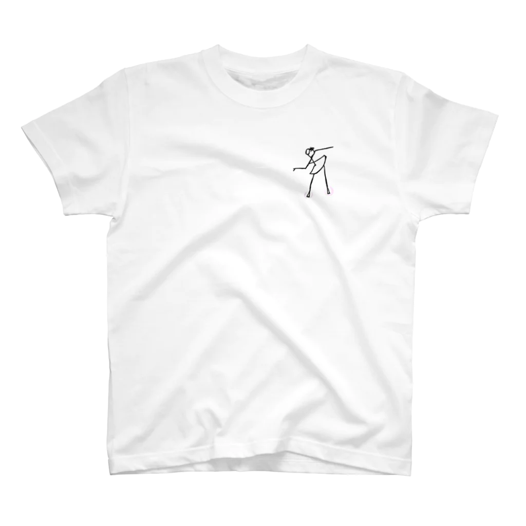 SouTenu.のバレエの子 Regular Fit T-Shirt