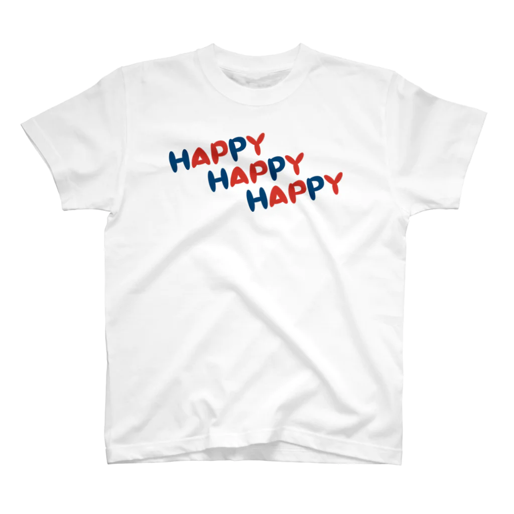 8anna storeのHAPPY HAPPY HAPPY！ Regular Fit T-Shirt