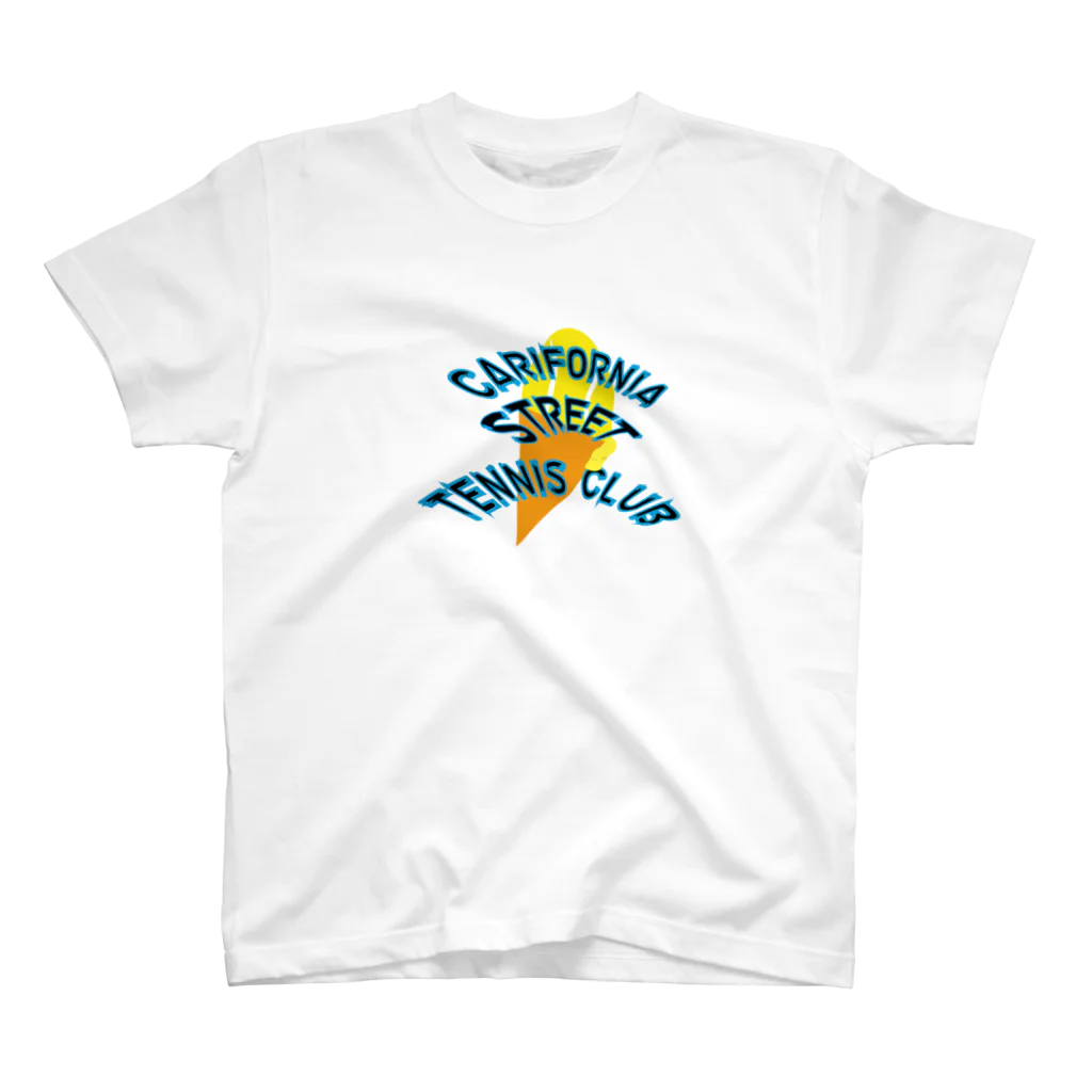 CALIFORNIA STREET TENNIS CLUBのテニスボールアイスクリーム スタンダードTシャツ