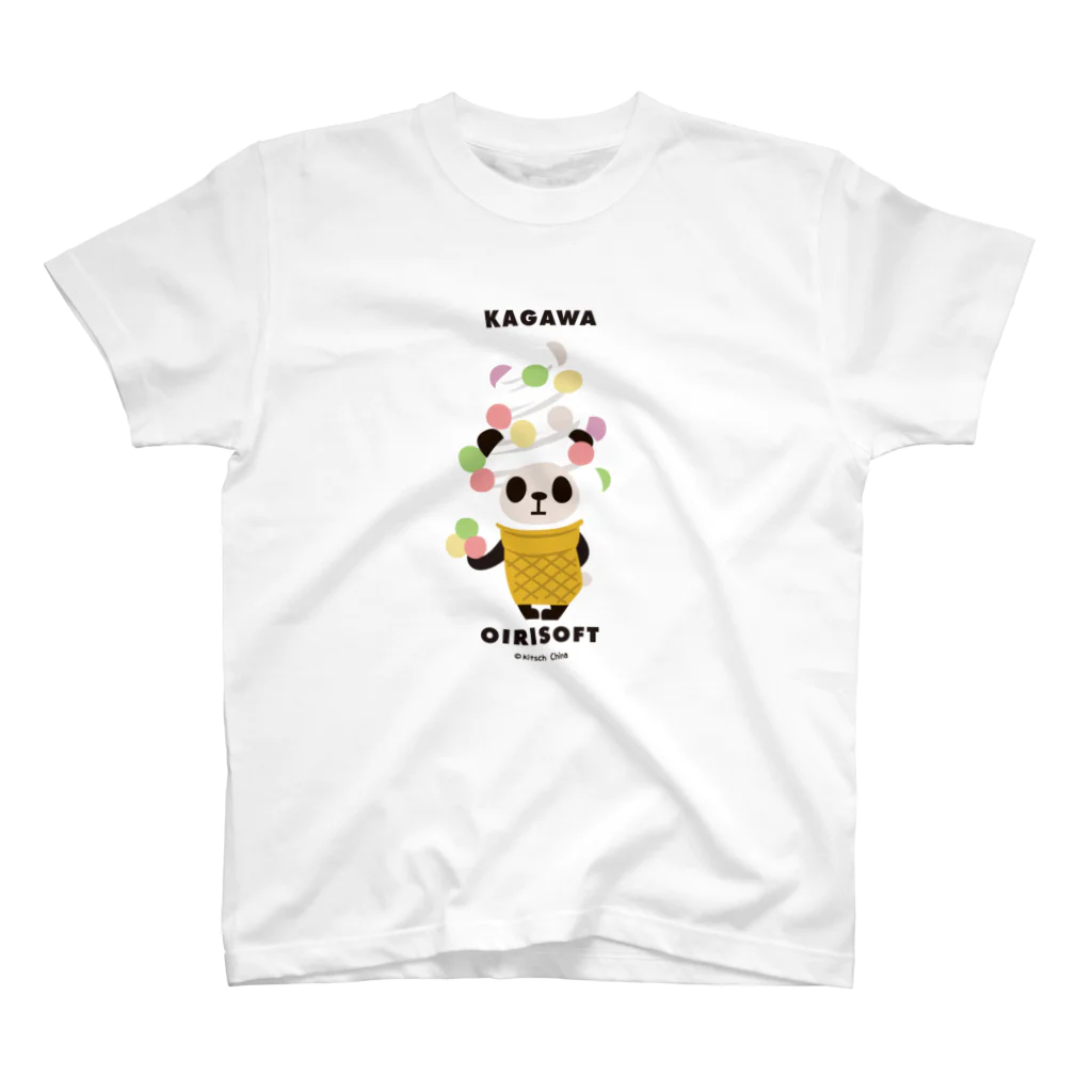 キッチュの【香川】おいりソフトパンダ スタンダードTシャツ