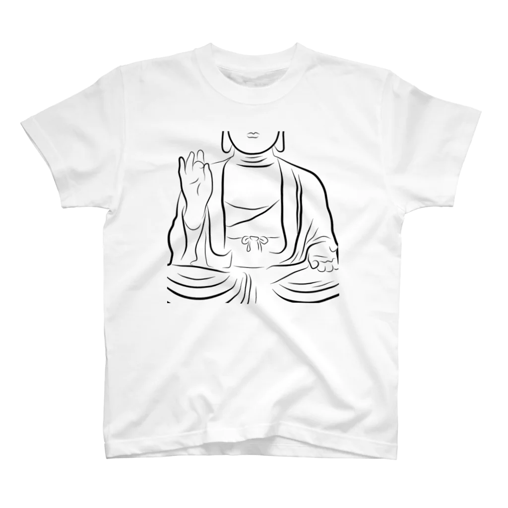 仏教エンタメ大寺院のお店の大仏さまversion Regular Fit T-Shirt