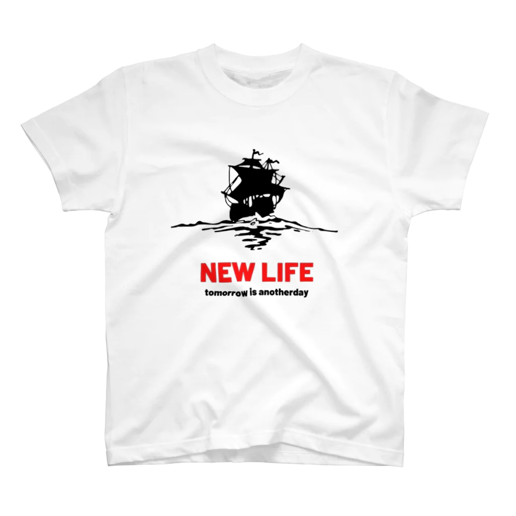 【 NEW LIFE 】online shopのLike the goonies スタンダードTシャツ