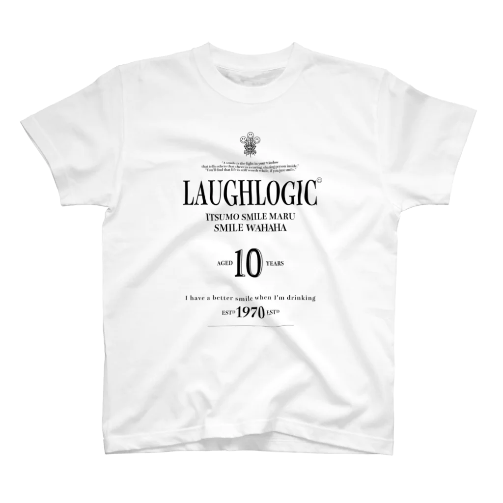 THEE BLUE SPRING GROOVEのLAUGHLOGIC Regular Fit T-Shirt