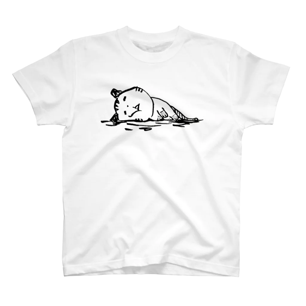 yamiakiのたぬきねこ スタンダードTシャツ