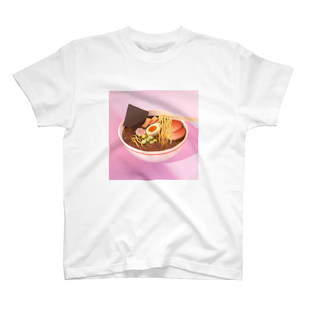 Ramen ShopのRamen noodles （lunchtime） スタンダードTシャツ