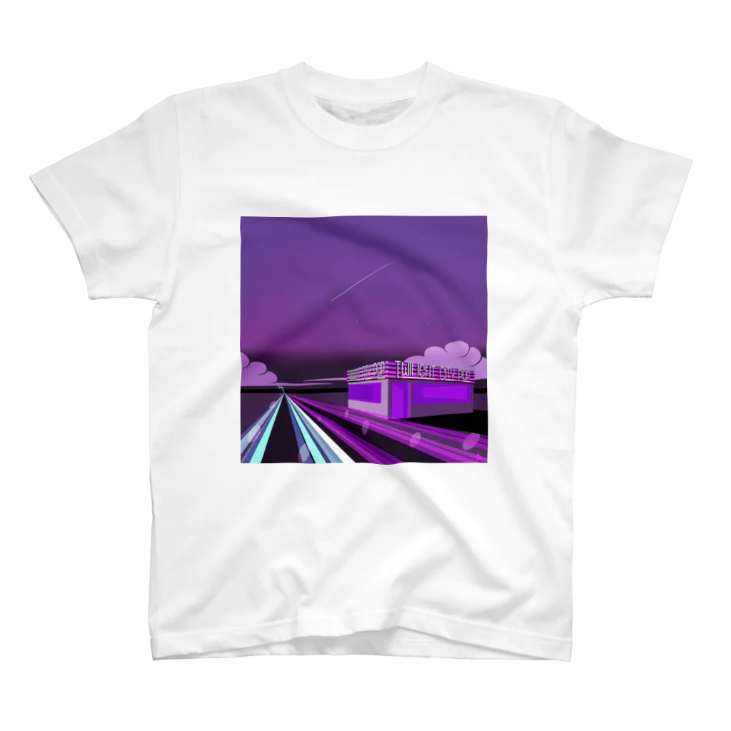 YASUHIRO DESIGNのTwilight city pop Regular Fit T-Shirt