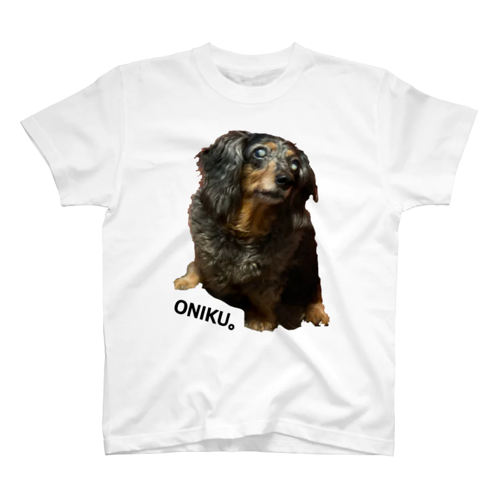 ObABaのおばば犬シリーズ スタンダードTシャツ