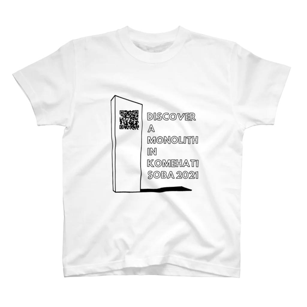 米八そばグッズショップの米八そばでモノリス発見 Regular Fit T-Shirt