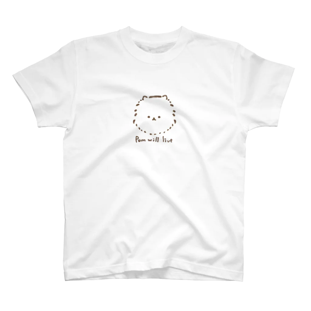 いきてゆくぽめ。のいきてゆくぽめ。 スタンダードTシャツ