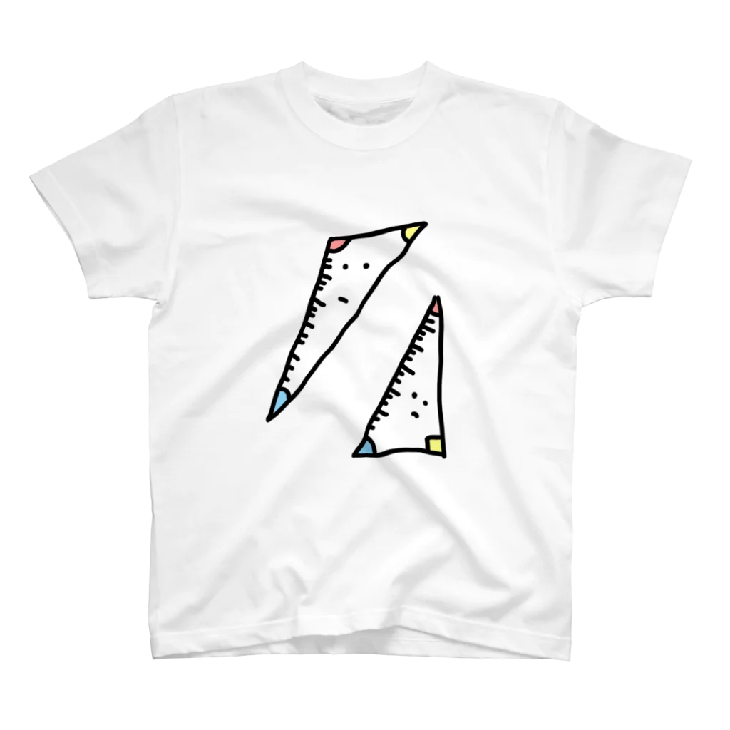 すずむしの三角定規さん スタンダードTシャツ
