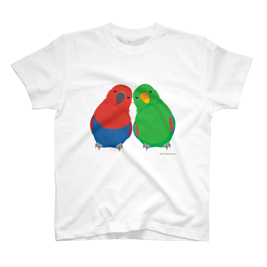 petitassortのオオハナインコＴシャツ スタンダードTシャツ