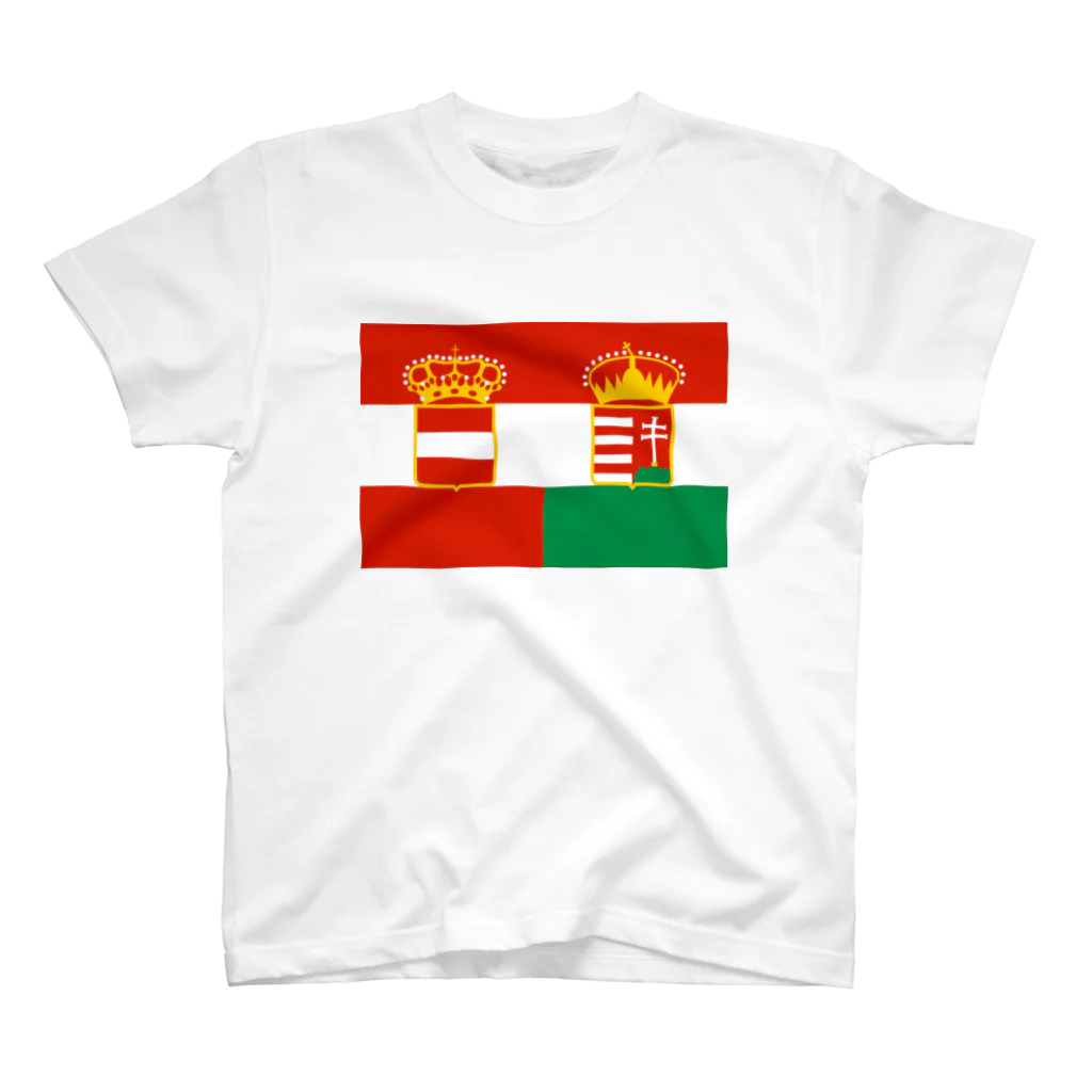 万国国旗ショップのオーストリア＝ハンガリー帝国 スタンダードTシャツ