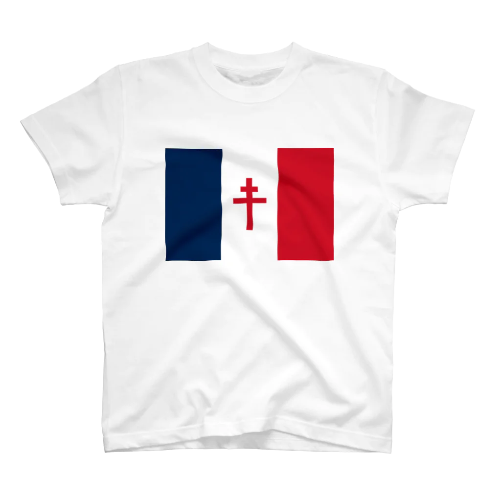 万国国旗ショップの自由フランス Regular Fit T-Shirt
