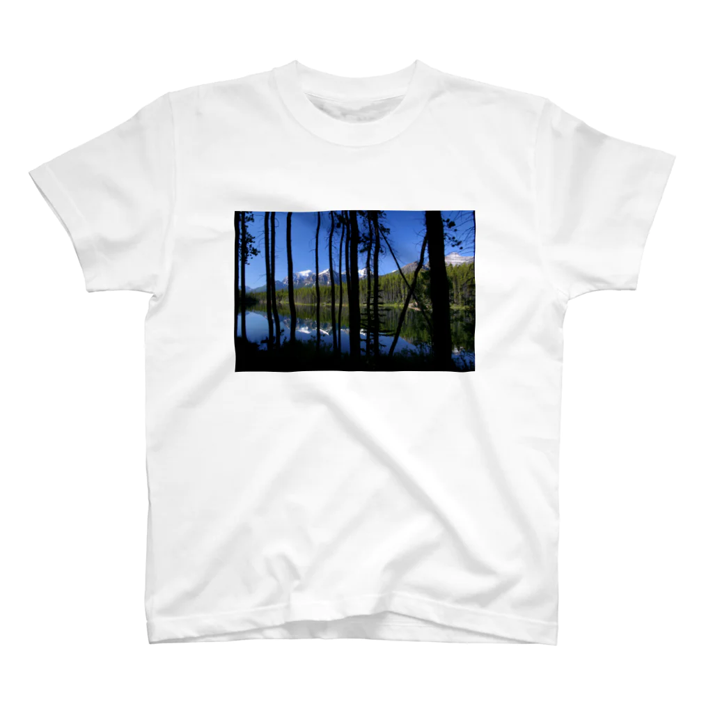 moonIbizaのIN THE FORREST Regular Fit T-Shirt