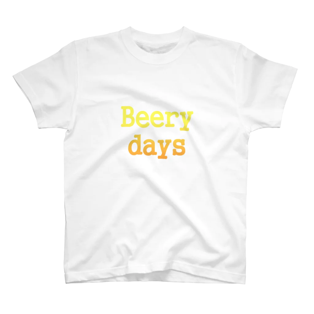 空想ロゴのBeery days スタンダードTシャツ