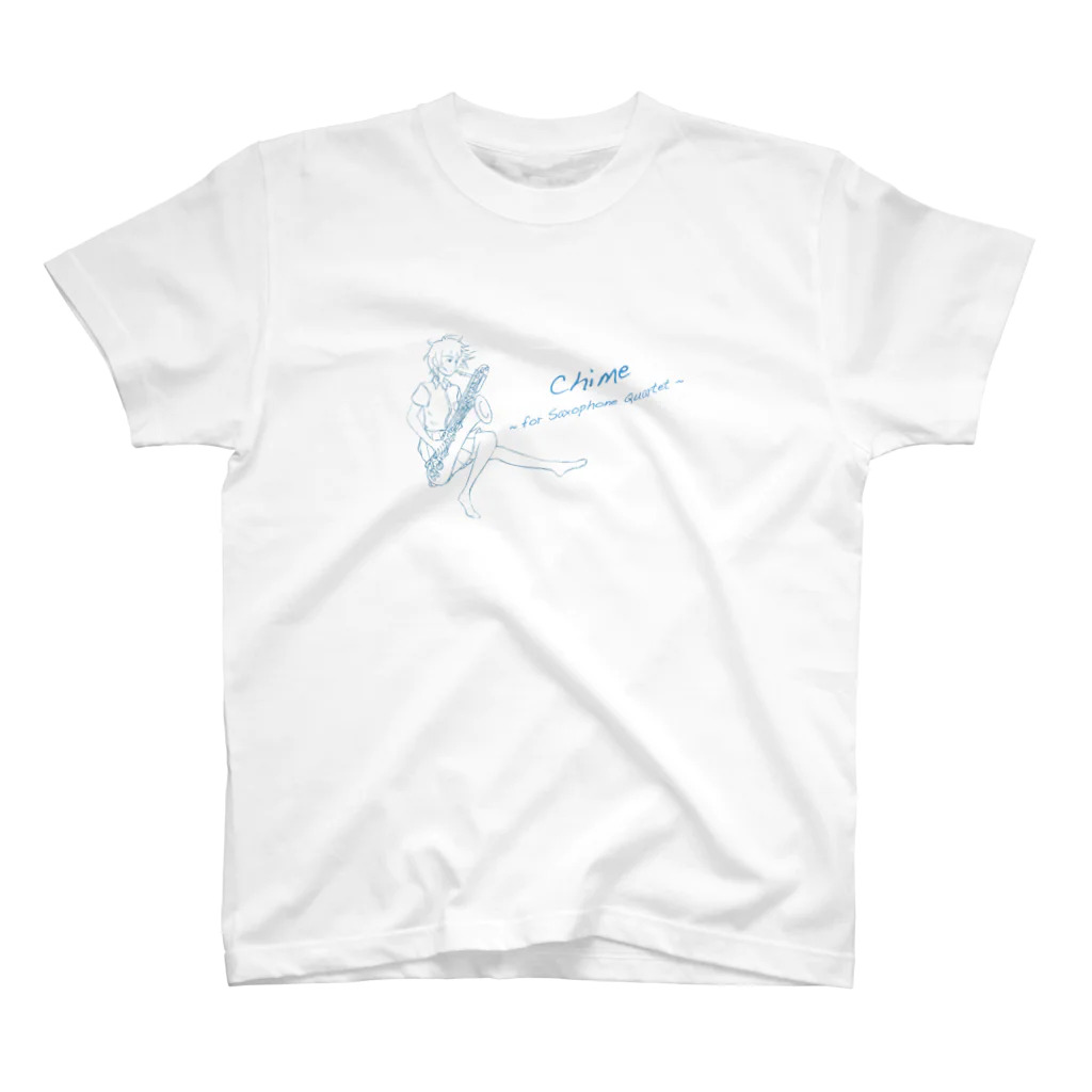 Mugi-saxのバリサク女子 スタンダードTシャツ