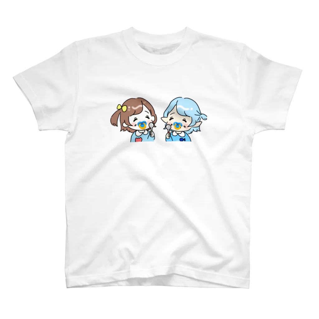 りなりーのころもさん  おしゃぶり スタンダードTシャツ