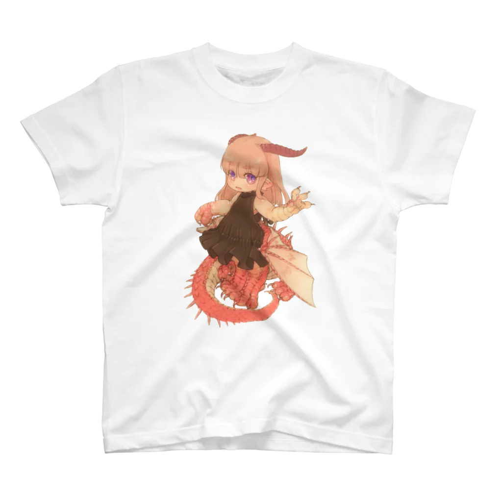 不死千代のどらごんがーる スタンダードTシャツ