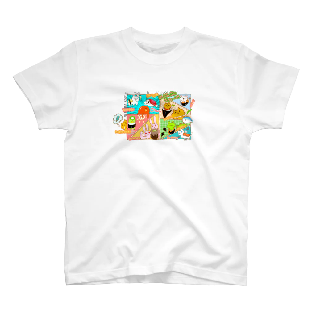 まめのき。のお寿司にゃん Regular Fit T-Shirt