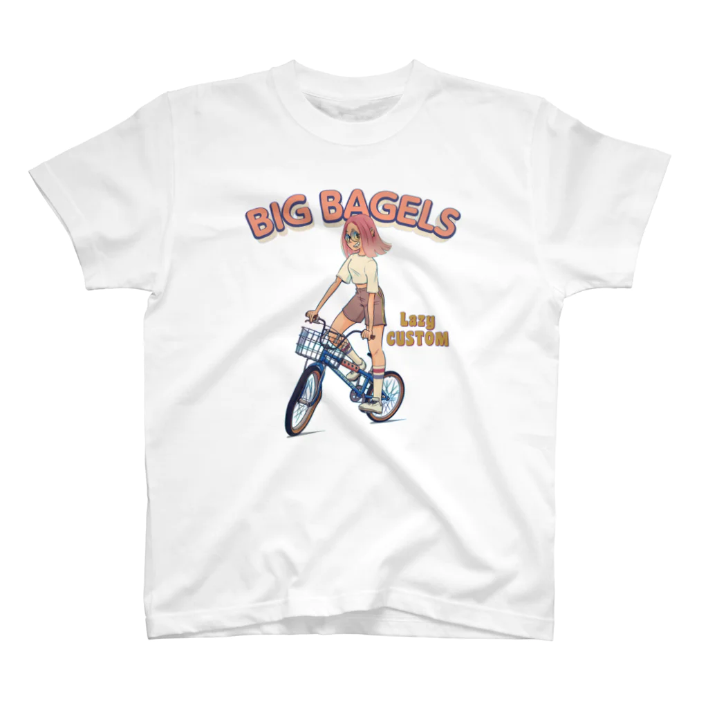 nidan-illustrationの"big bagels" Regular Fit T-Shirt