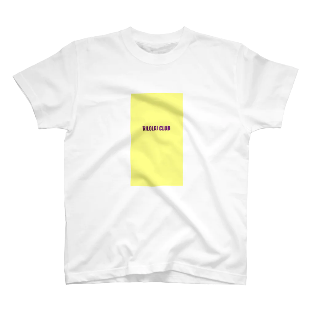 RILOLKIのRILOLKI  CLUB YELLOW Regular Fit T-Shirt