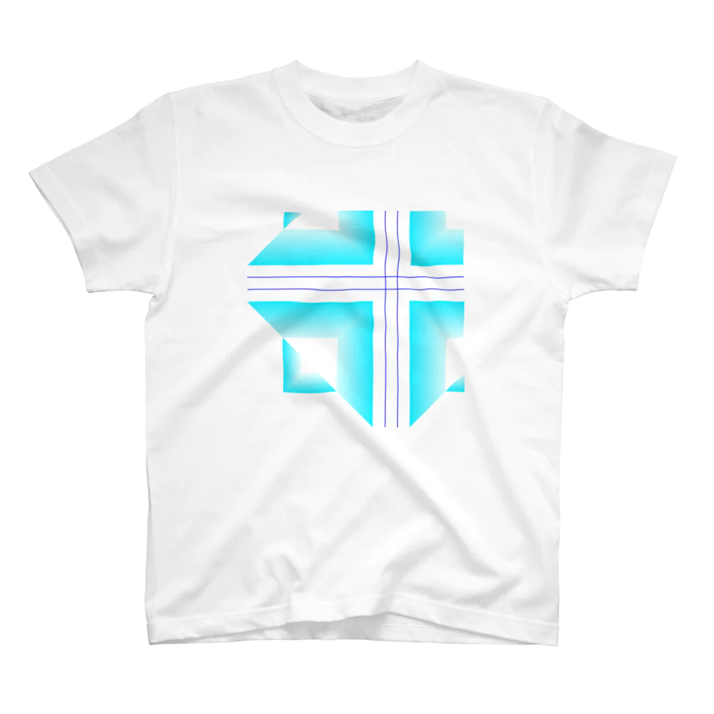 sevenoverlineのcrossroad -icecolor- Regular Fit T-Shirt