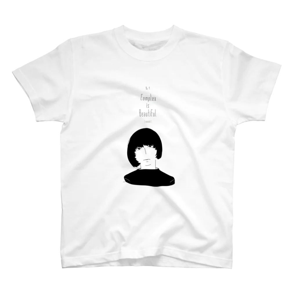 ぷんモールのmonolid  lady スタンダードTシャツ