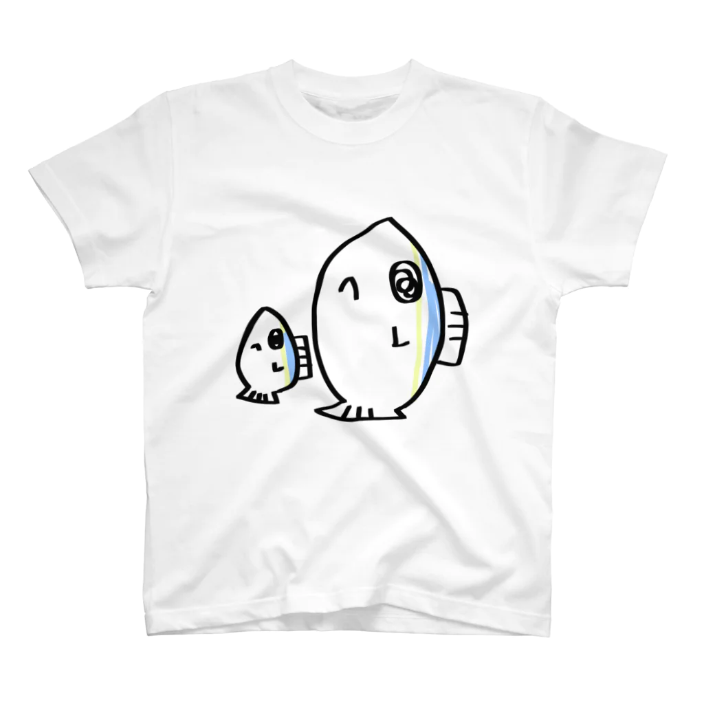 鯖定食🐟🍽の子持ち ～裏ありver～ スタンダードTシャツ