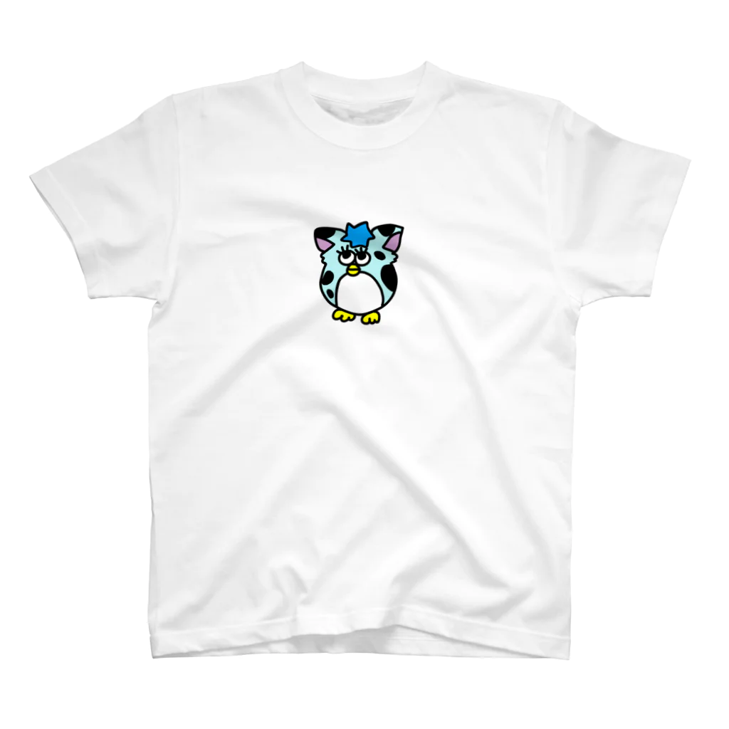 てんりちゃんのゆるゆるバードくん　青 スタンダードTシャツ