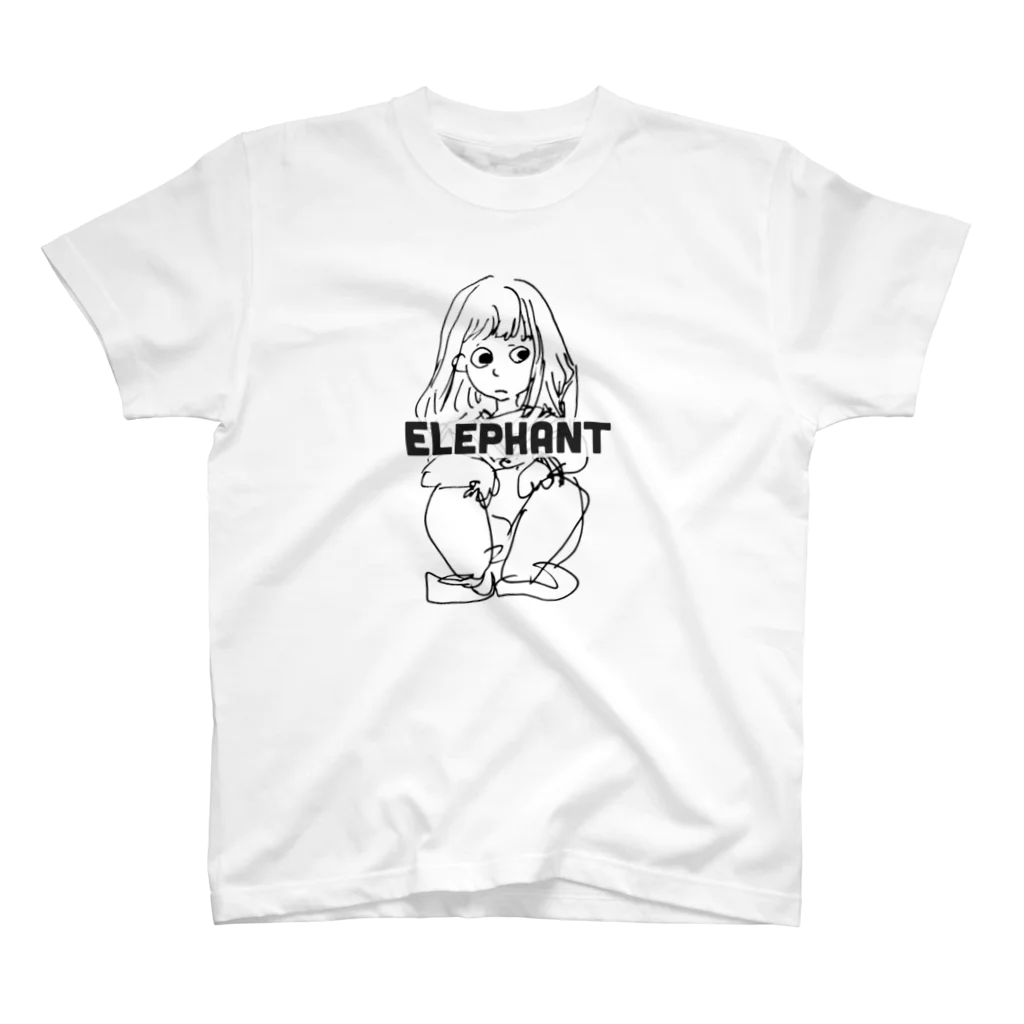 Elephant.のElephant ボーイ スタンダードTシャツ