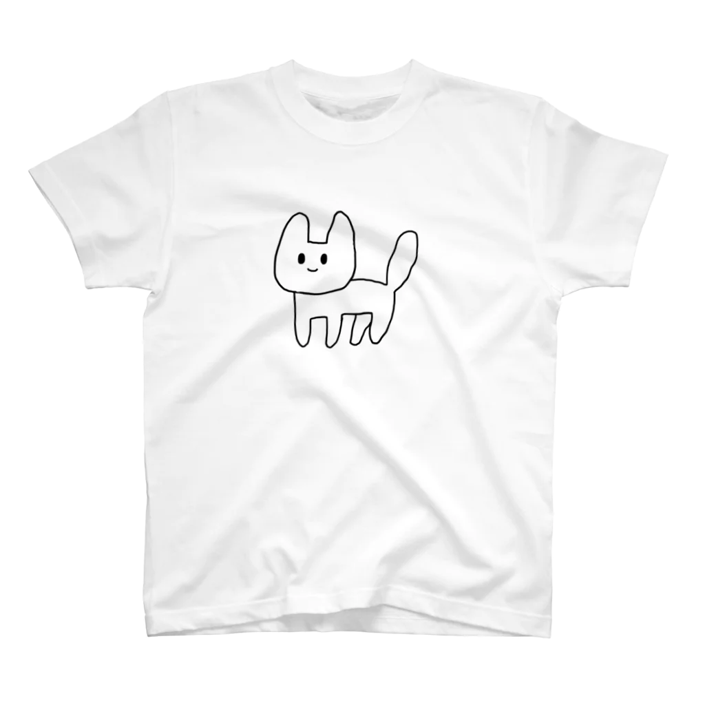 muciyのしろいねこ Regular Fit T-Shirt