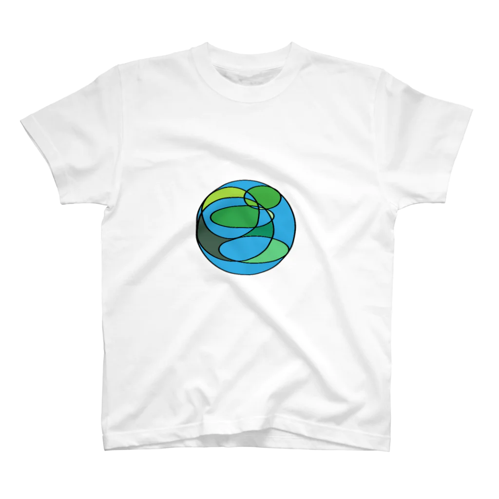 factory-SHIZUOKAの地球 EARTH スタンダードTシャツ