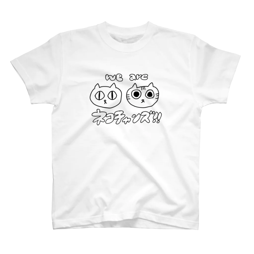 sabaya のネコチャンズTシャツ Regular Fit T-Shirt