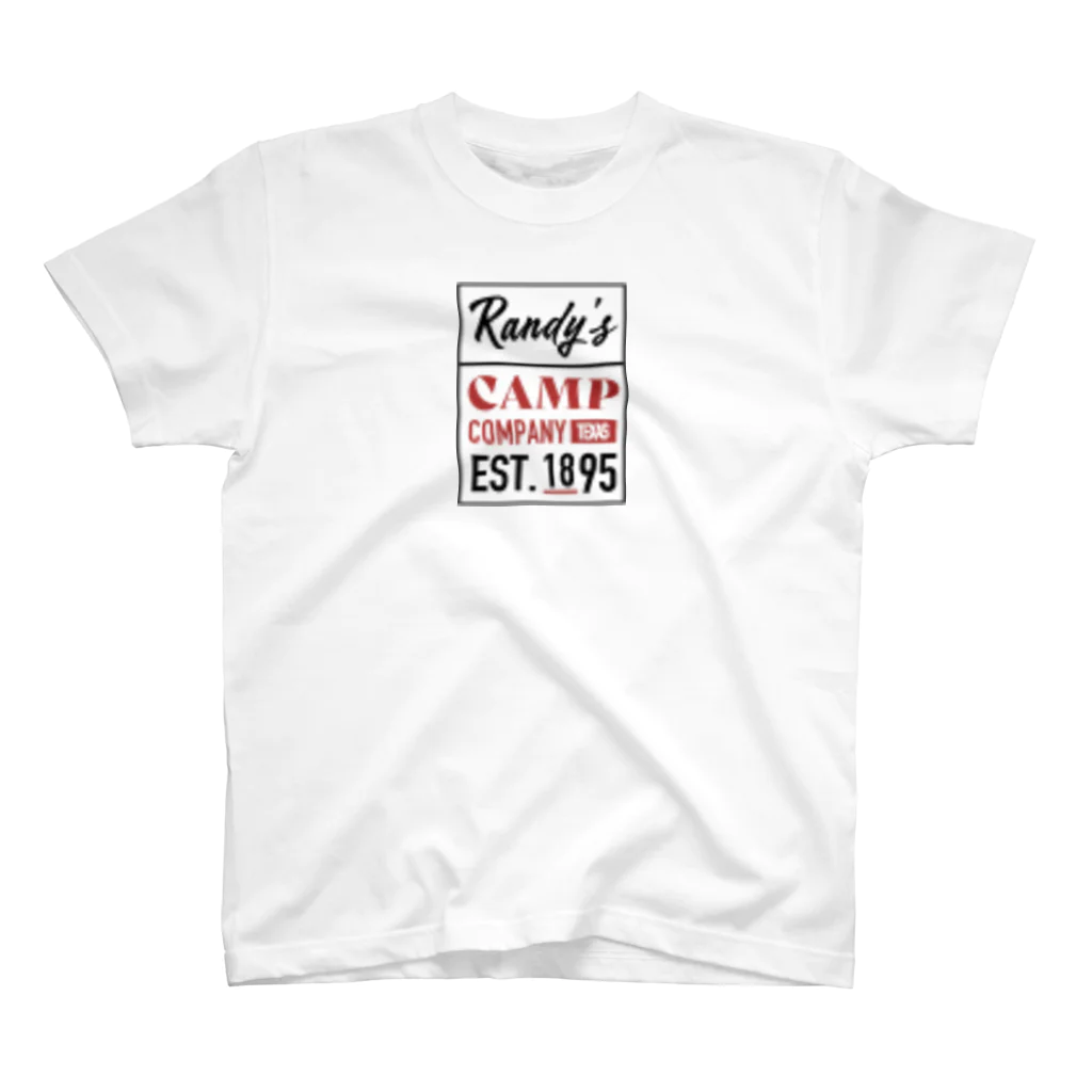 NON FACT STORYのレトロキャンプT(両面)ヴィンテージver【Randy's CAMP COMPANY】 スタンダードTシャツ