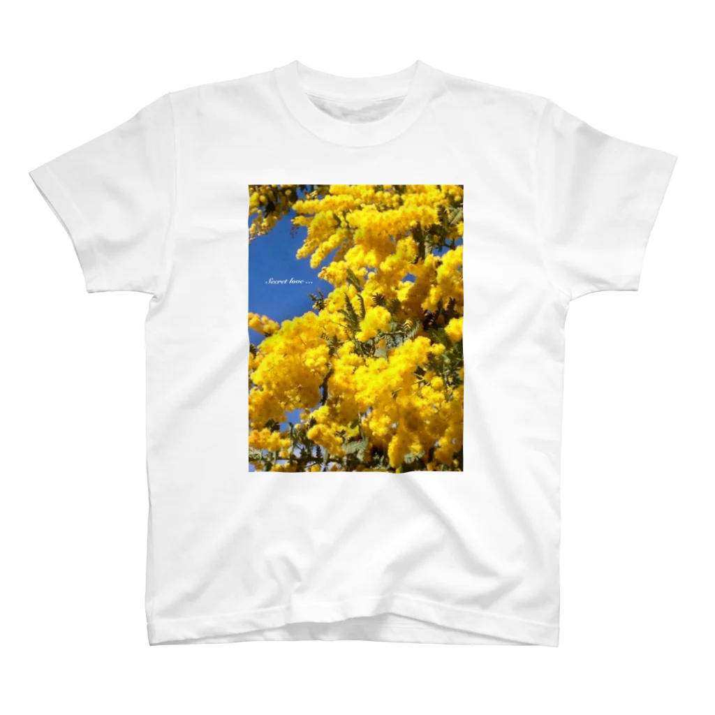 屋根乃上麻里恋のmimosa スタンダードTシャツ