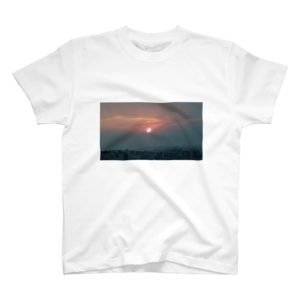 SHINJI.N・Vの夕陽 スタンダードTシャツ