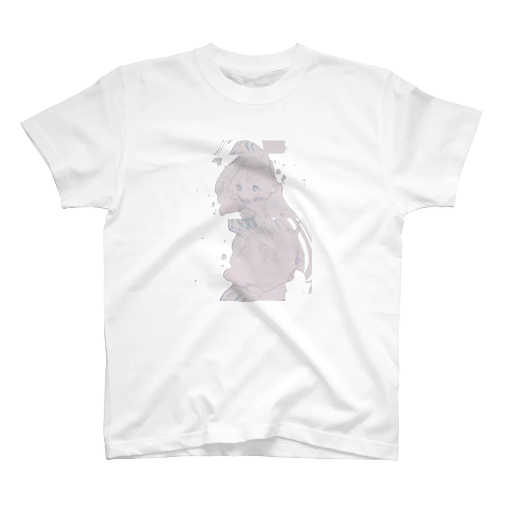 ゆーきんの絵ぐっずのナタデココあかちゃんα スタンダードTシャツ