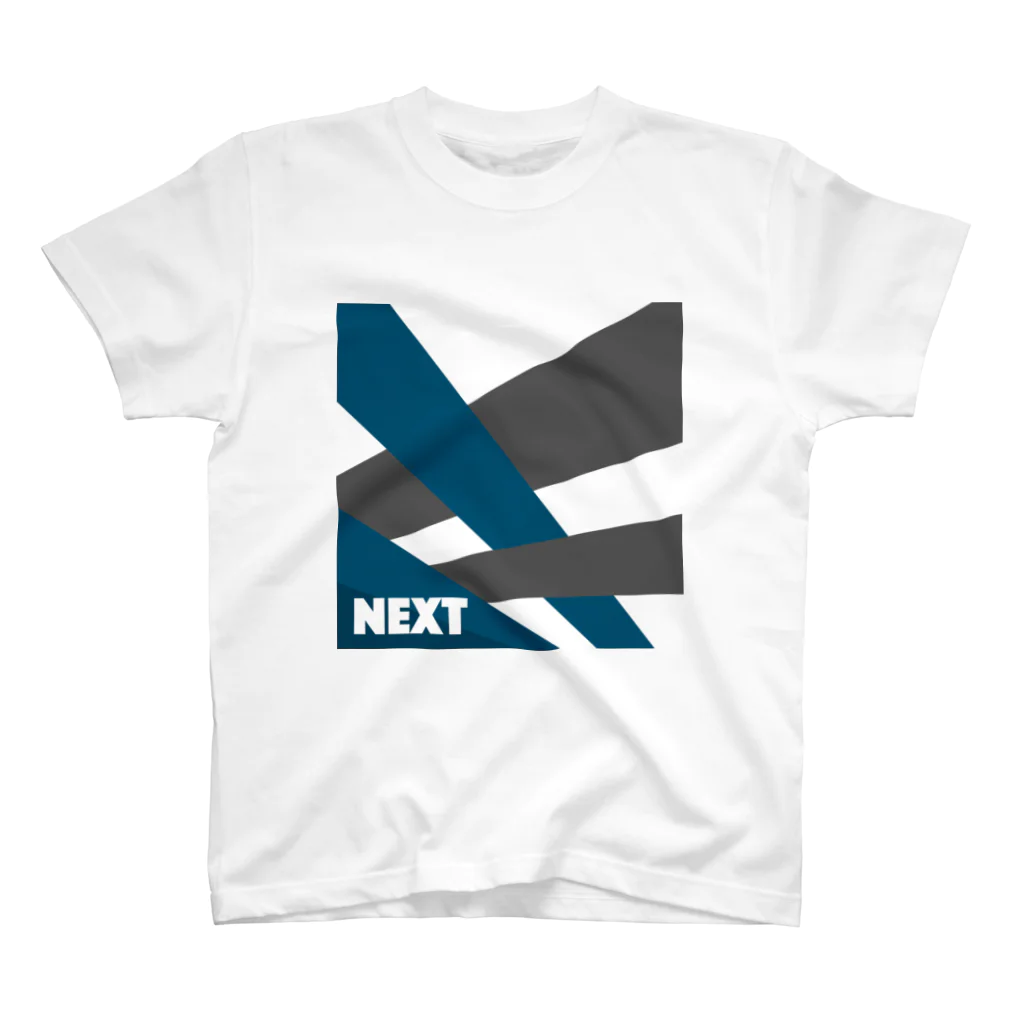 sHiKimaruのシンプル文字 NEXT ! スタンダードTシャツ