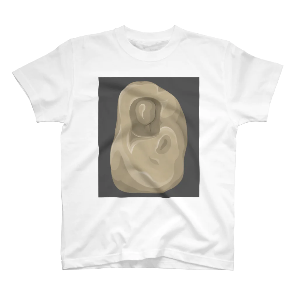 アトリエヱキパの彫刻（偽）　version2 スタンダードTシャツ