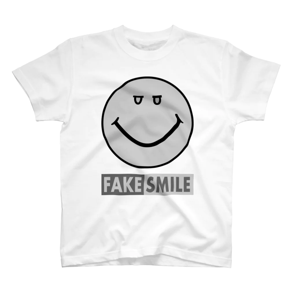 MA_のfake smile スタンダードTシャツ