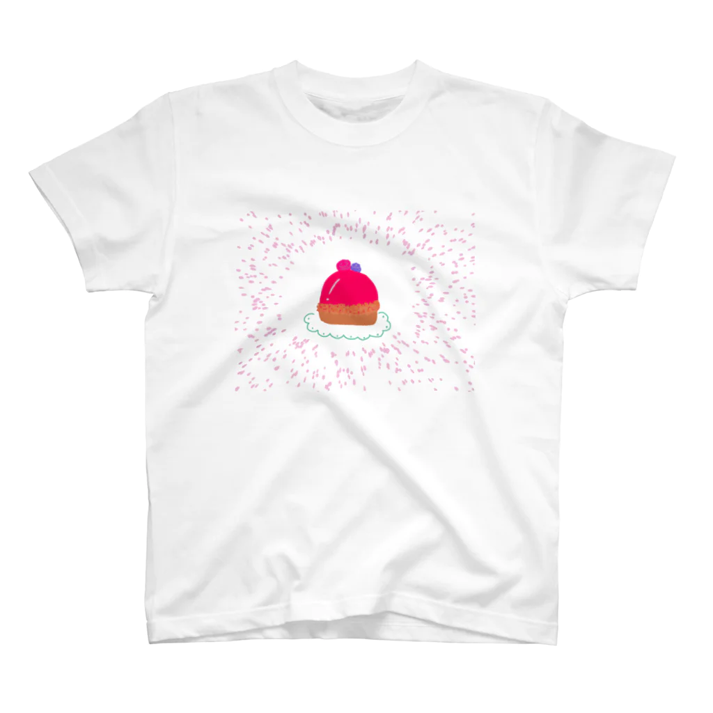 chi-yのフランボワーズのムースケーキ スタンダードTシャツ