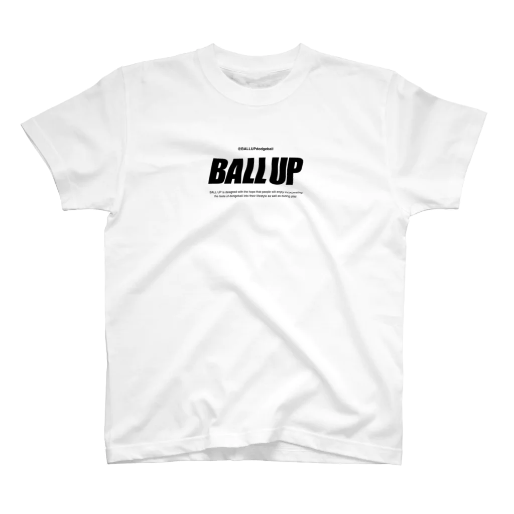 BALL UPのBU IMPACT -BLK- Regular Fit T-Shirt