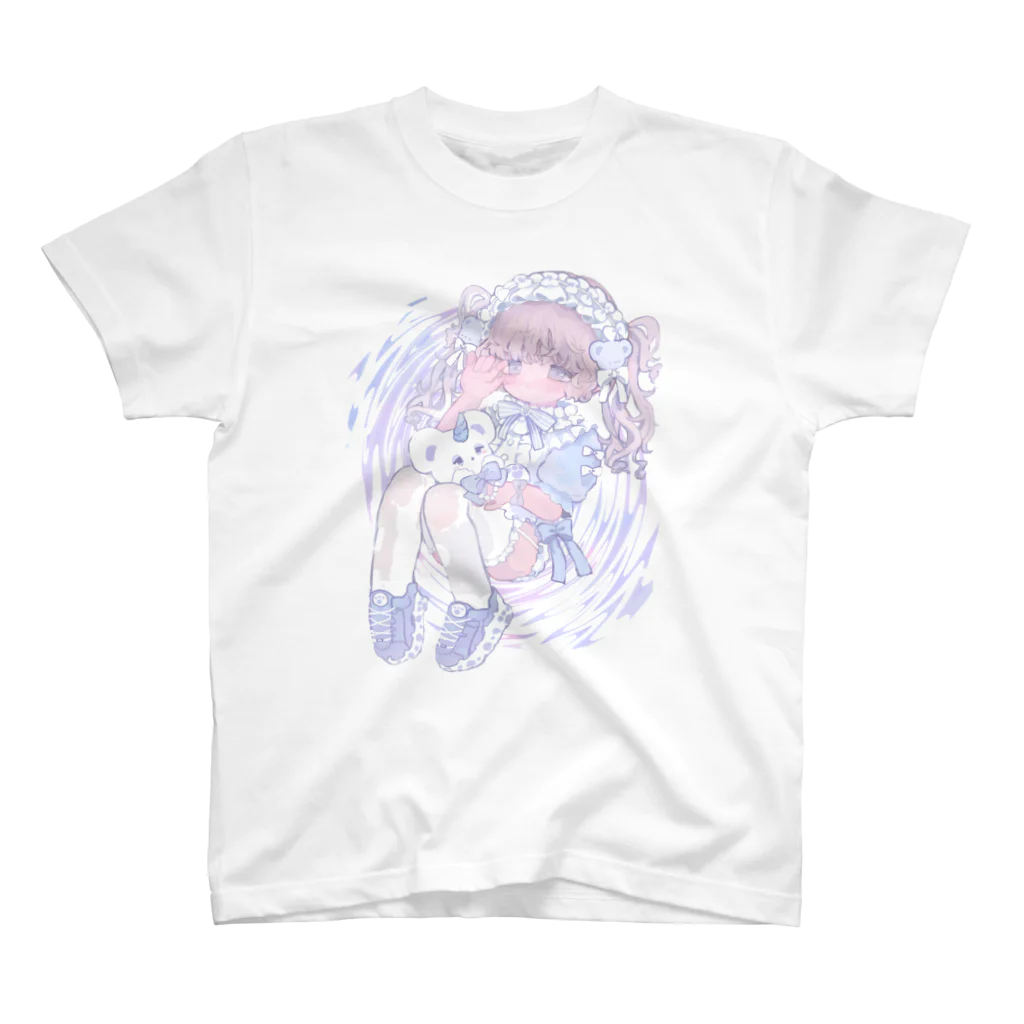 ¿^._.^のりぼんいっぱいちゃん スタンダードTシャツ