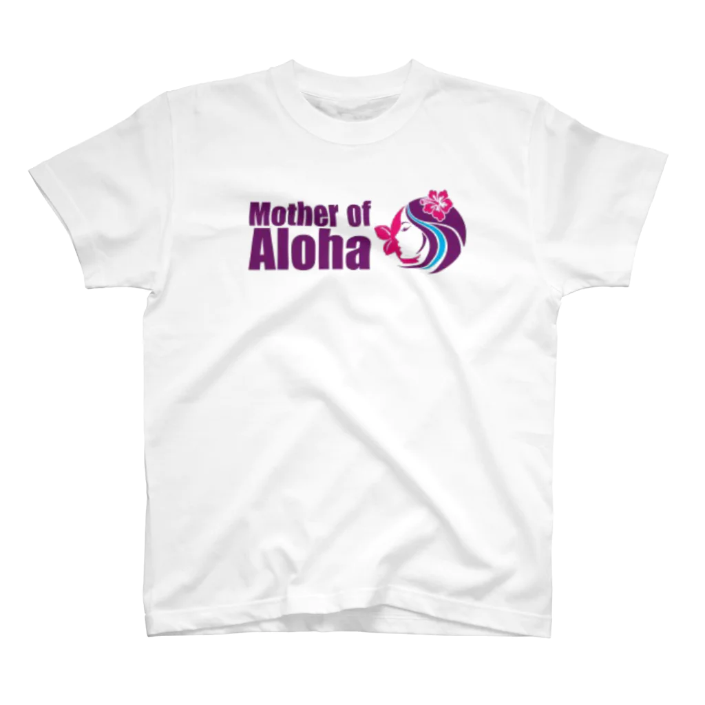 Mother of AlohaのMother of Aloha wahine pink スタンダードTシャツ